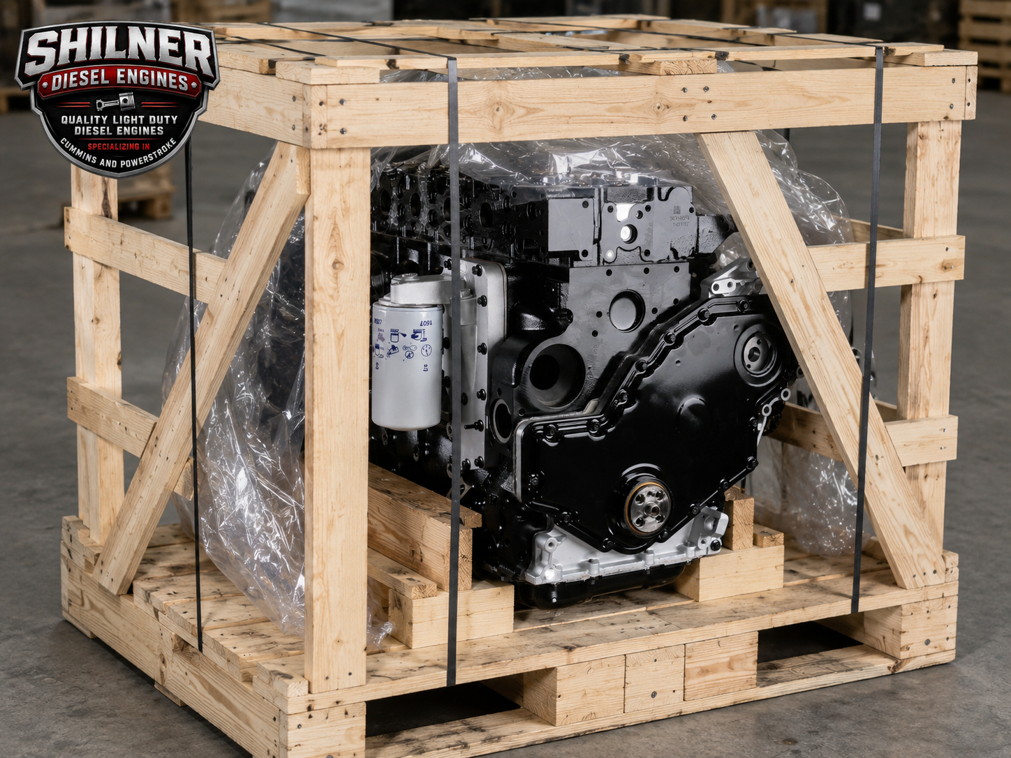 6.7L Cummins engine