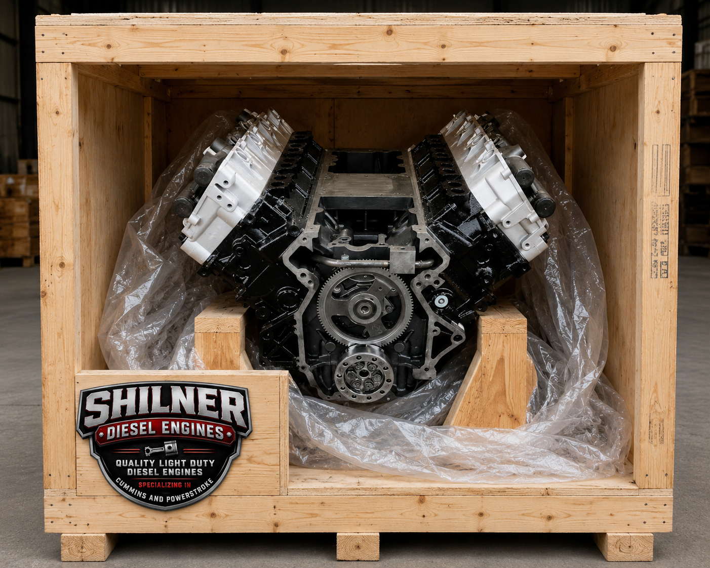6.4L Power Stroke engine