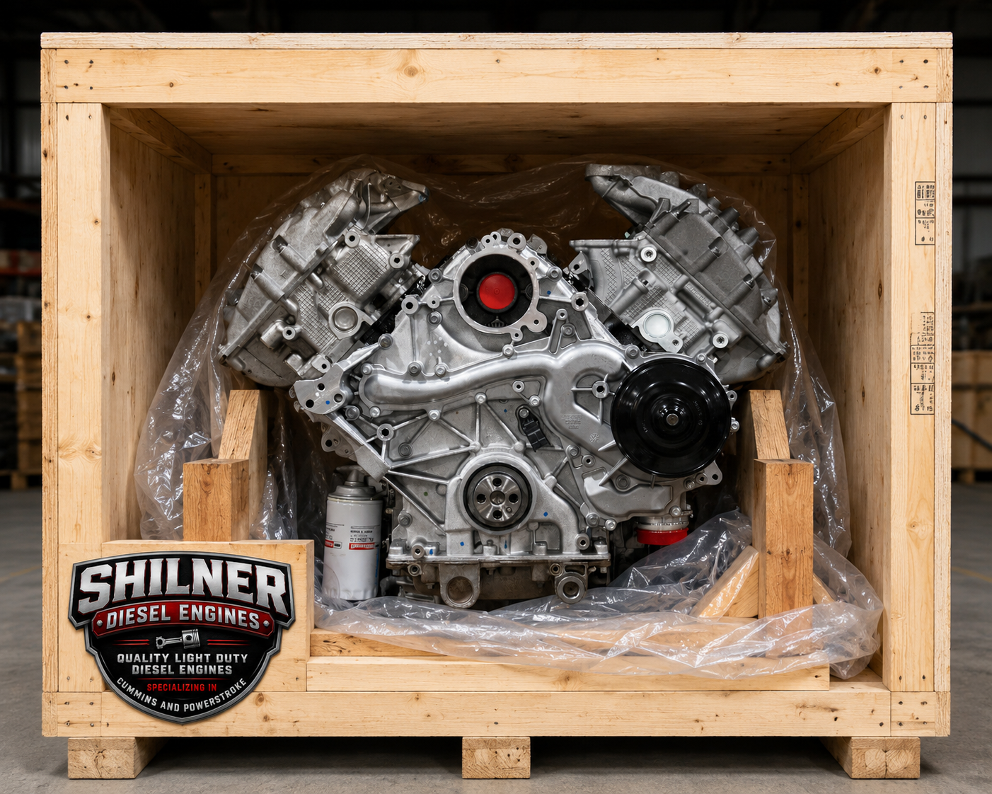 6.7L Power Stroke engine