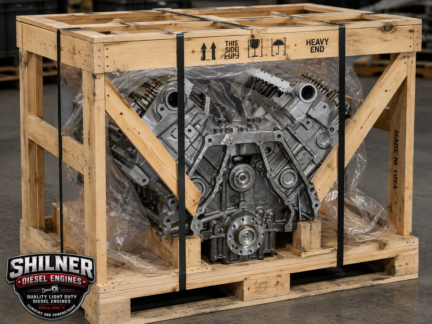7.3L Power Stroke engine